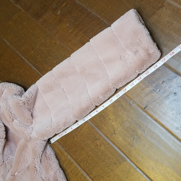 Donna Slayers Fabulous Furs Blush Pink Posh Jacket Size Small - Picture 10 of 11